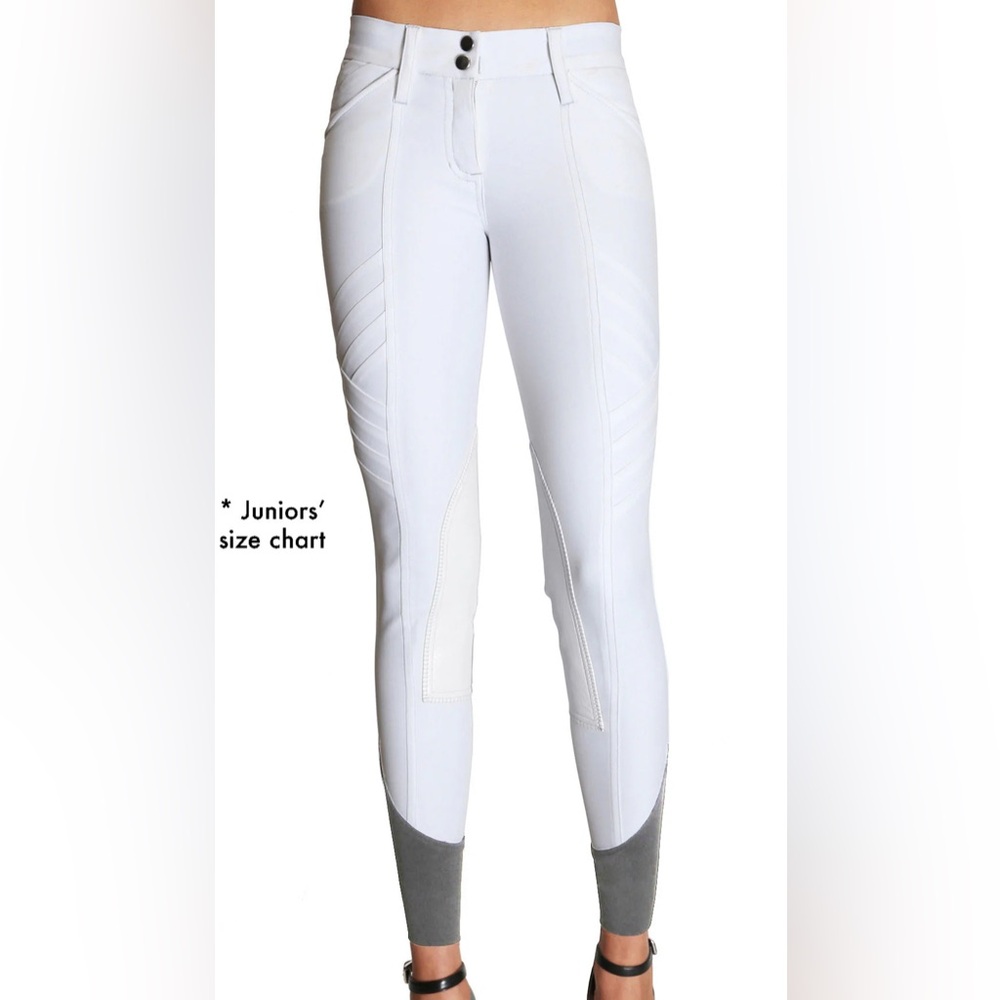 GHODHO White PANDORA Show Breech SIZE 24 EUC BUNDLE LE FASH SHOW SHIRT